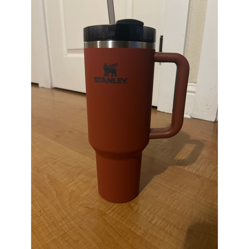 Stanley Adventure Quencher H2.0 FlowState Tumbler 40oz Terracotta Rust Orange